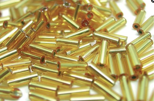 Hovedbilde Rørperler, 4mm – Gull