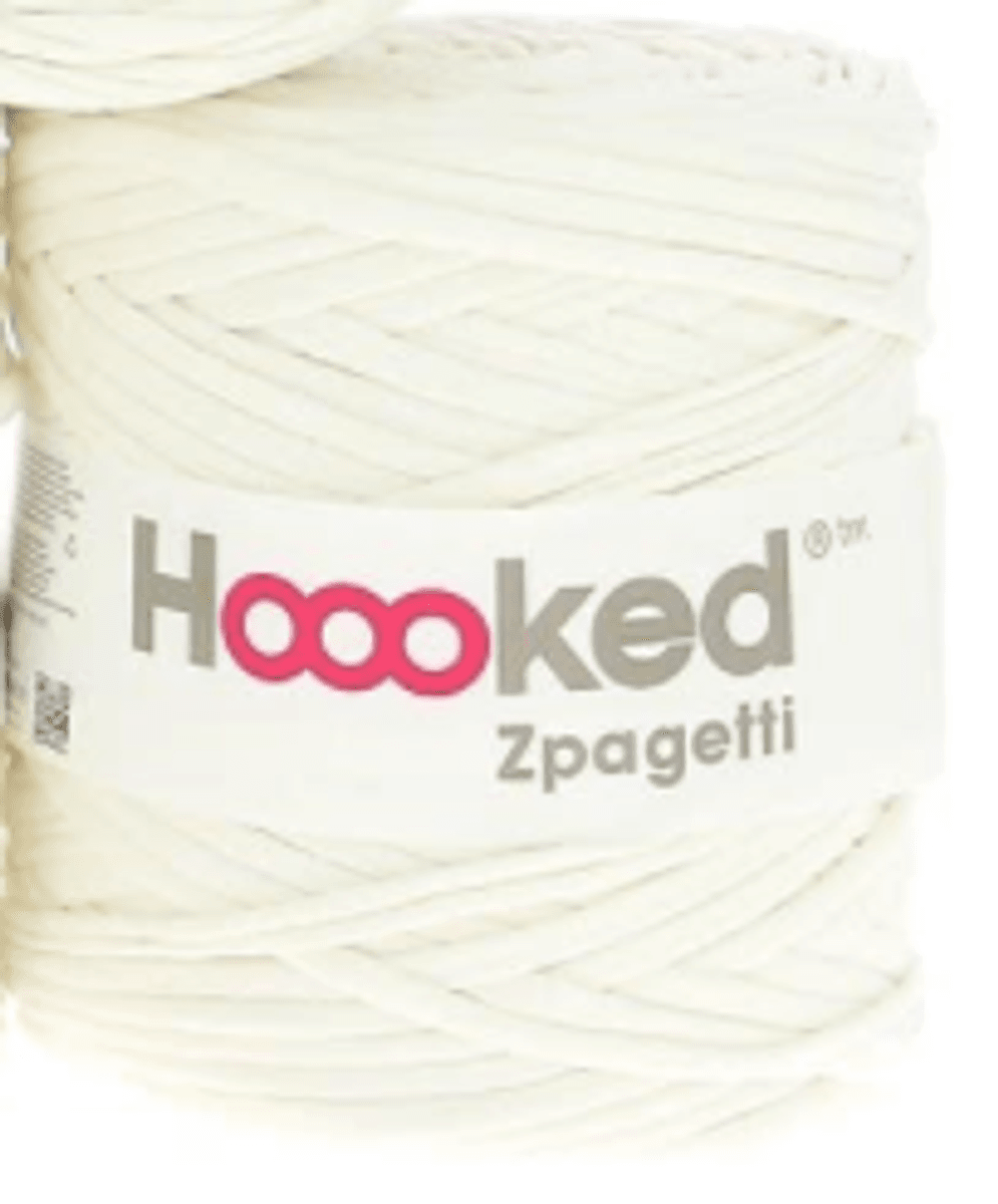 Hoooked Zpagetti, 700 - 800 g - Off White Shade