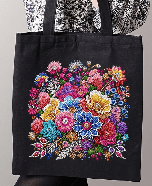 Hovedbilde Blomster - sort nett