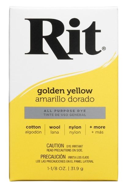 Hovedbilde Rit tekstilfarge  – Yellow Golden