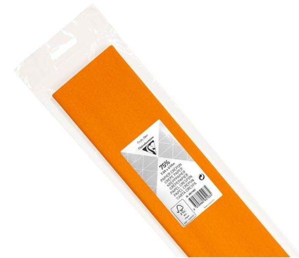 Hovedbilde Kreppapir- gyllen gul 