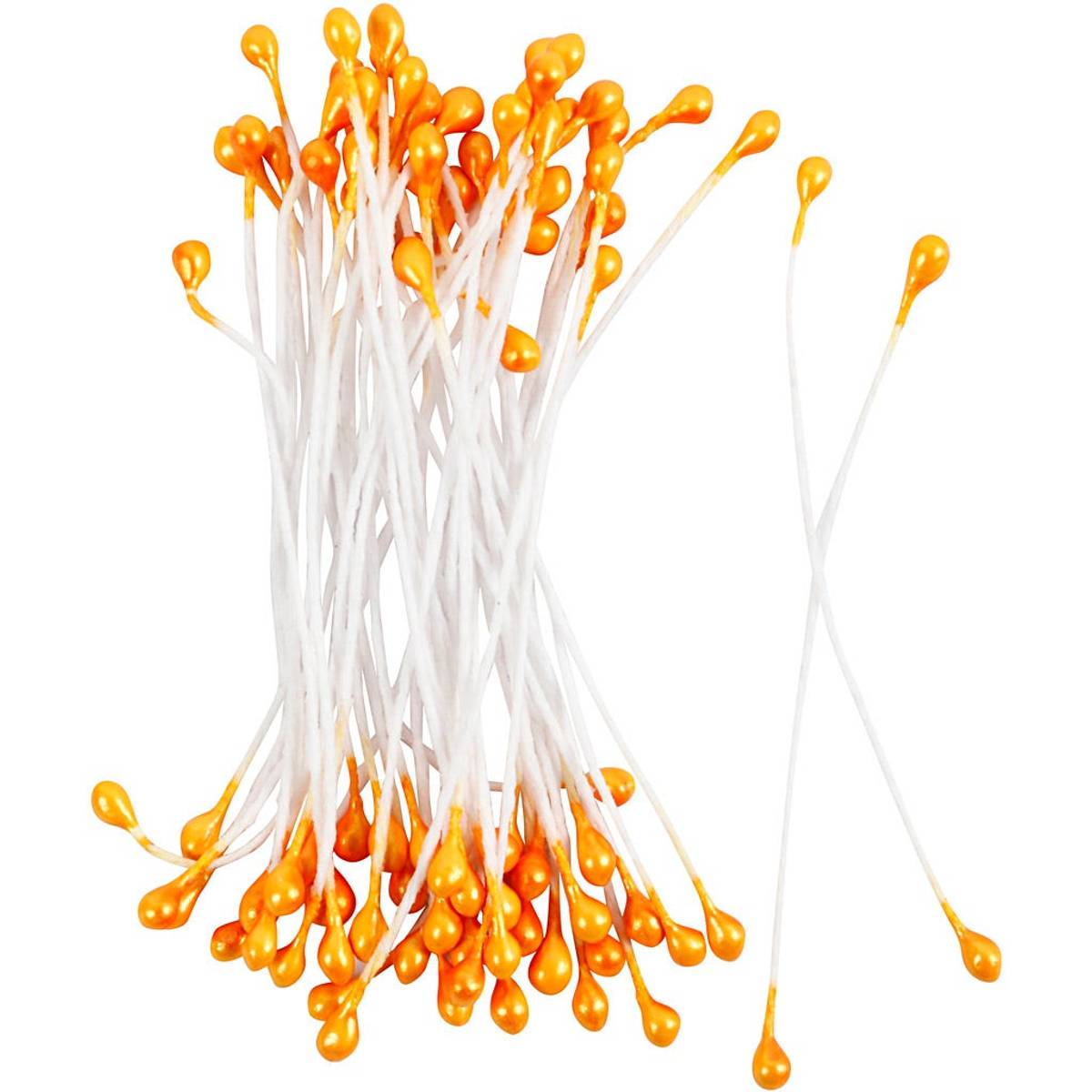 Blomsterstøvbærere: orange metallic