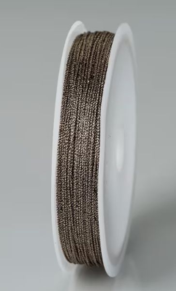 Hovedbilde Smykkewire – 0,4 mm – Svart kaffe