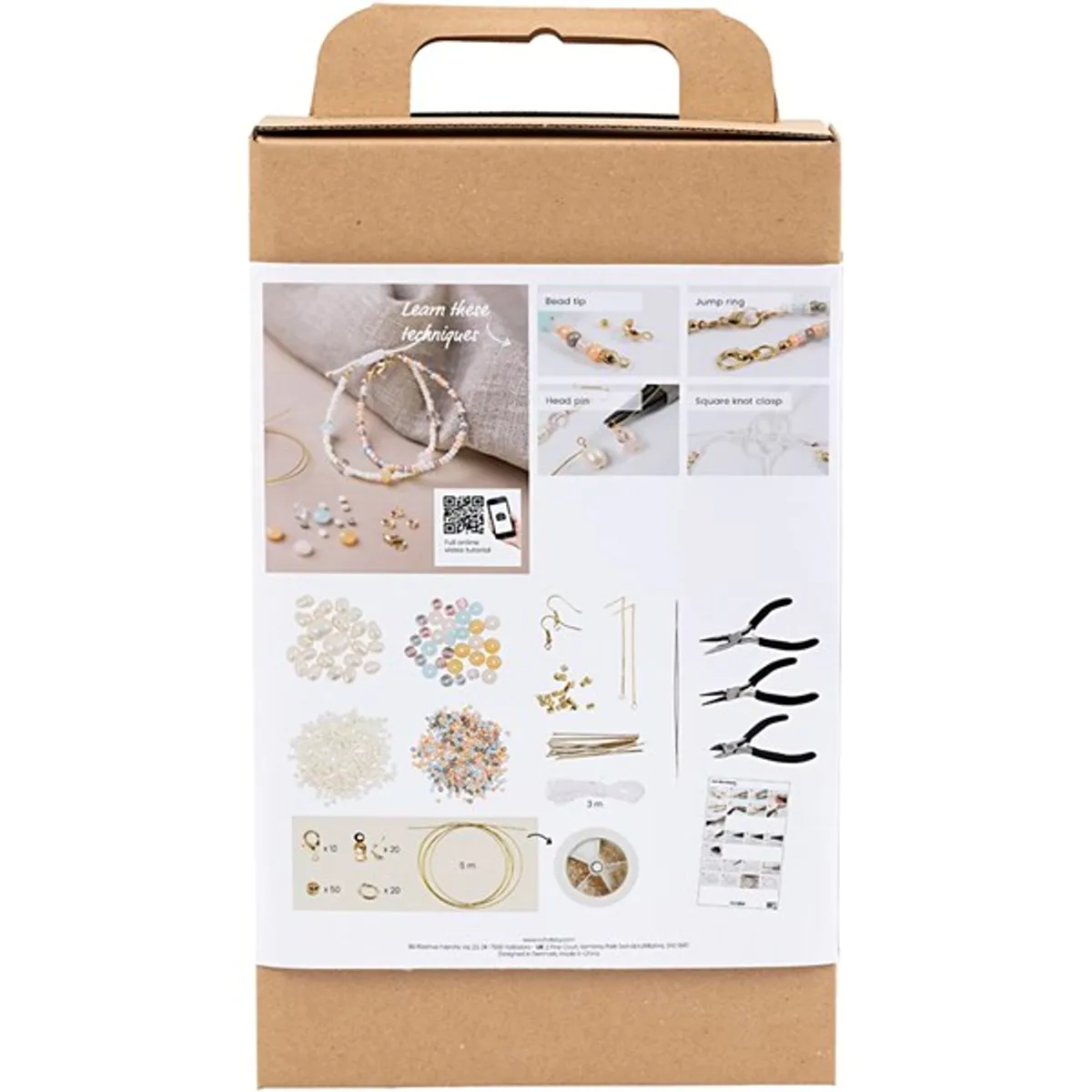 Start DIY kit smykker, klassiske perler