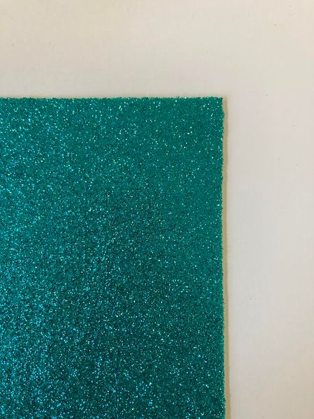 Hovedbilde Mosgummi med glitter, turkis