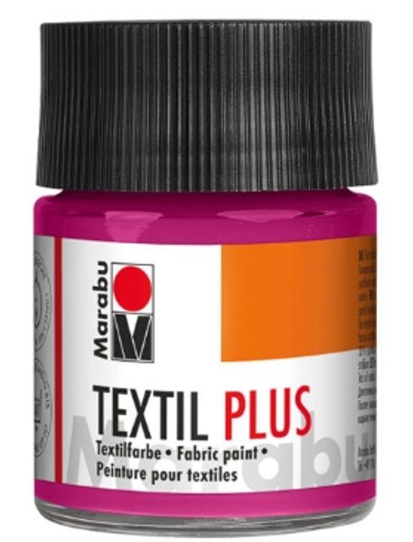 Hovedbilde Textil Plus: Bringebærrød