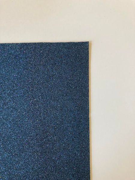 Hovedbilde Mosgummi med glitter,blå-svart