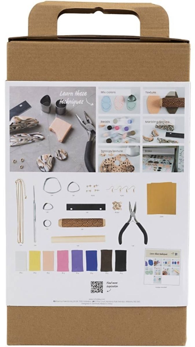 Start DIY kit, smykke-leire